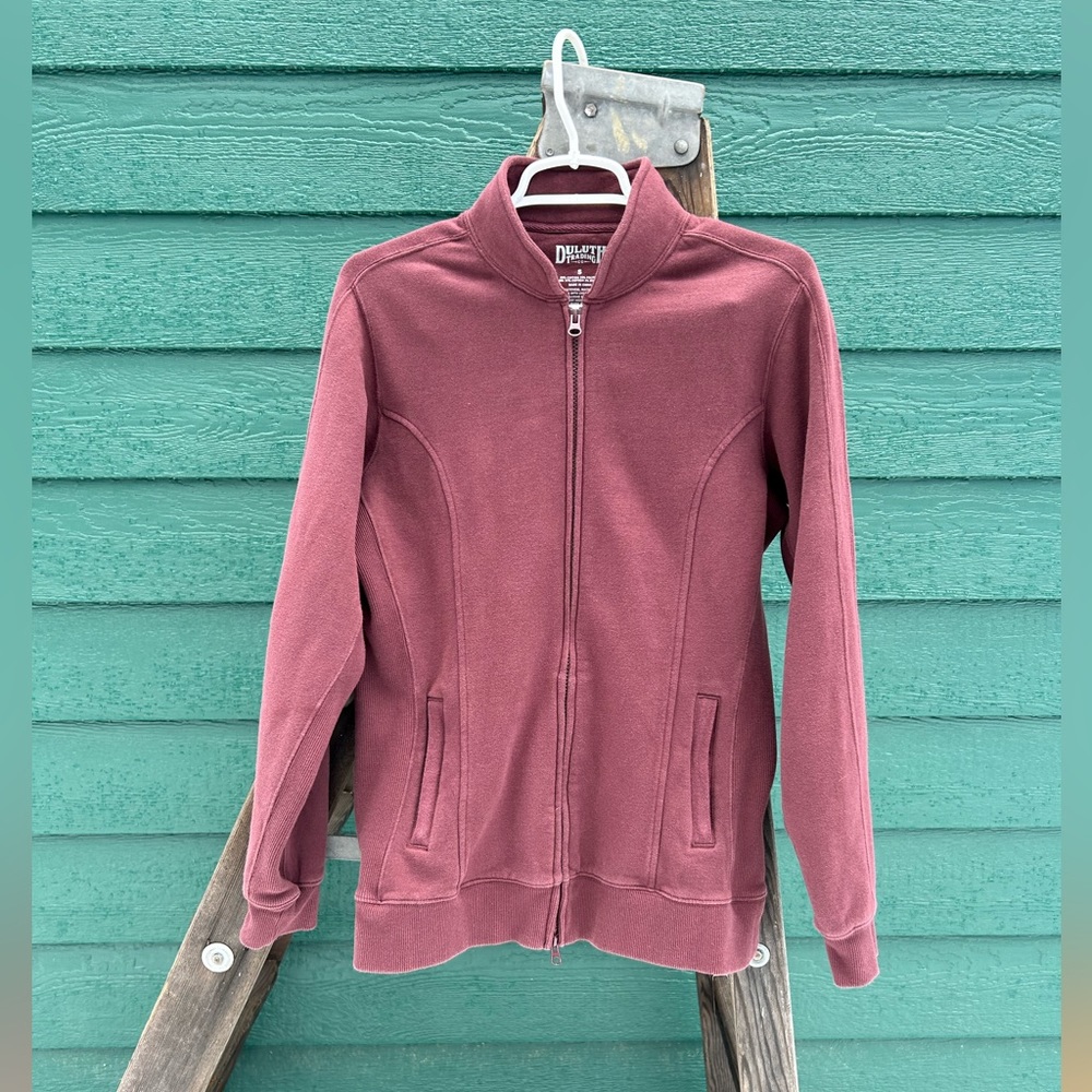 Duluth Trading Co Women's Plus Frost Lake Fleece Full Zip Jacket